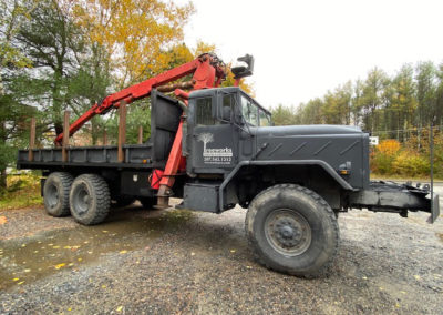 Boom Truck with for Tree Removal