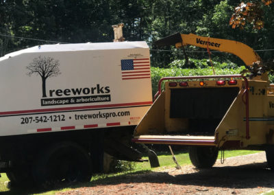 wood chipping service